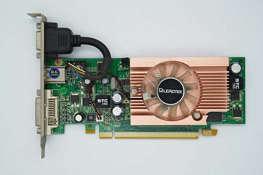 丽台Winfast PX9500 GT HDCP 1GB显示卡（nVIDIA GeForce 9500 GT芯片）